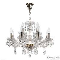 Хрустальная подвесная люстра Bohemia IVELE Crystal 117/8+4/195 Pa