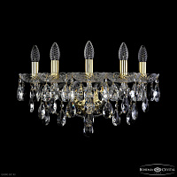 Бра с хрусталем Bohemia IVELE Crystal 1415B/5/165/XL G