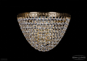 Бра хрустальное Bohemia IVELE Crystal 1925/3W/G
