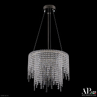 Хрустальная подвесная светодиодная люстра APL LED Sicilia SH02.40.D.Ni.4000