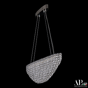 Хрустальная подвесная светодиодная люстра APL LED Sicilia SH505.0.60.A.Ni.4000