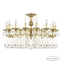 Подвесная хрустальная люстра Bohemia Ivele Crystal Verona 72202/16/300 A GB