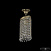 Хрустальный подвесной светильник Bohemia IVELE Crystal 19203/25IV G Drops
