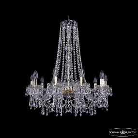 Хрустальная подвесная люстра Bohemia IVELE Crystal 1403/10/240/h-76 G