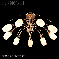 Люстра потолочная EUROSVET 22080 22080/9 золото