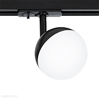 Светодиодный трековый светильник для 1-фазного трека Arte Lamp VIRGO A4565PL-1BK
