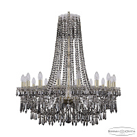 Большая хрустальная люстра Bohemia IVELE Crystal 1403/16/300/h-95 G R731