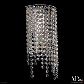 Бра хрустальное светодиодное APL LED Rimini S500.B5.16-32.B.4000
