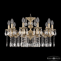 Подвесная хрустальная люстра Bohemia Ivele Crystal Verona 72202/10/210 A FP