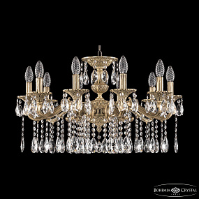 Подвесная хрустальная люстра Bohemia Ivele Crystal Verona 72202/10/210 A FP