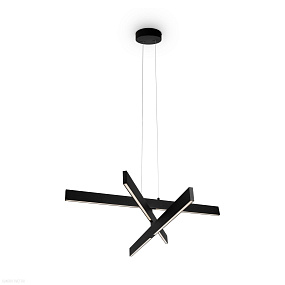 Подвесная светодиодная люстра Maytoni Origami MOD163PL-L38B4K