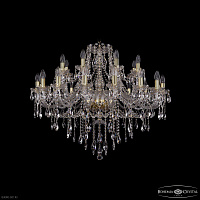 Большая хрустальная люстра Bohemia IVELE Crystal 1415/16+8/360 G