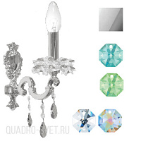 Бра (crystal AB, lt peridot, ant green) Donolux Divo A1.120/1AB/2/3