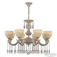 Хрустальная подвесная люстра Bohemia IVELE Crystal AL78101/8/250 A WMN P1 U Horse