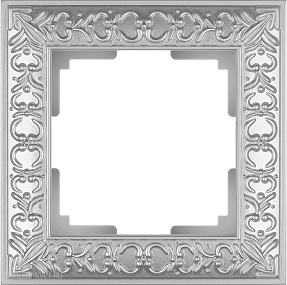 Рамка на 1 пост (жемчужный) Werkel WL07-Frame-01