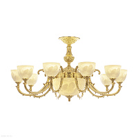 Большая люстра Bohemia IVELE Crystal Verona 72209P/10/300 G P1 U Angel