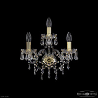 Бра с хрусталем Bohemia IVELE Crystal 1403B/2+1/160 G