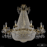 Большая хрустальная люстра Bohemia IVELE Crystal 2228H201/10/106IV/Y1 GB