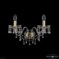 Бра с хрусталем Bohemia IVELE Crystal 1410B/2/195/XL G V0300