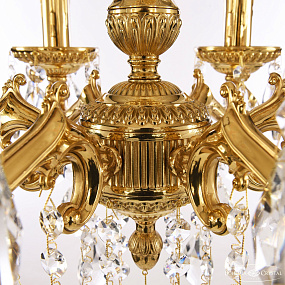 Подвесная хрустальная люстра Bohemia Ivele Crystal 75102/6/125 B G