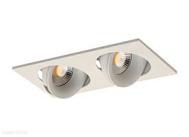 Встраиваемый поворотный светильник Donolux Saturn DL18412/02TSQ White