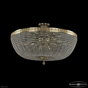 Хрустальная потолочная люстра Bohemia IVELE Crystal 19051/80IV G C1