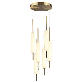 Подвесная светодиодная люстра Odeon Light REEDS 4794/72L