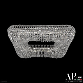 Хрустальная потолочная светодиодная люстра APL LED Rimini S504.0.60.E.4000