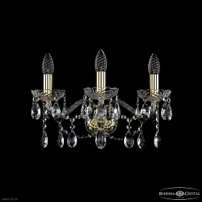 Бра с хрусталем Bohemia IVELE Crystal 1413B/3/165 G