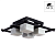 Потолочный светильник Arte Lamp WOODS A8252PL-4CK
