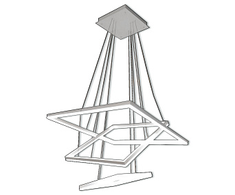 Подвесная светодиодная люстра KINK Light Альтис 08201,01(4000K)