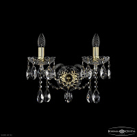 Бра с хрусталем Bohemia IVELE Crystal 1413B/2/165/XL G