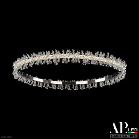 Хрустальная подвесная светодиодная люстра APL LED Rimini S516.0.47.B.4000