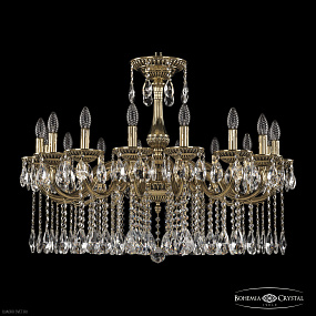 Подвесная хрустальная люстра Bohemia Ivele Crystal 75101/16/300 A GB