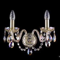 Бра хрустальное Bohemia IVELE Crystal 1402B/2/141G/M701
