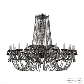 Большая хрустальная люстра Bohemia IVELE Crystal 1402/24/530 G M731