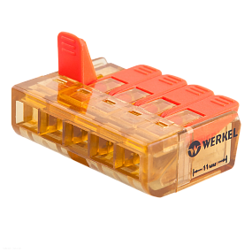 Клемма универсальная соединительная 5-проводная (5 шт.) Elektrostandard TR-02-05