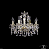 Хрустальная подвесная люстра Bohemia IVELE Crystal 1403/8/160 G