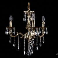 Литая подвесная люстра с хрусталем Bohemia IVELE Crystal 1701/3/181/B/GB