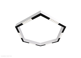 Накладной светодиодный светильник 0,9м 36Вт 34° Donolux Eye-hex DL18515С111W36.34.900WB
