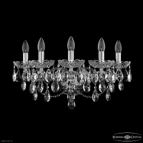 Бра хрустальное Bohemia IVELE Crystal 1415B/5/200/XL Ni