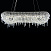 Хрустальная потолочная светодиодная люстра APL LED Rimini S504.0.60.F.3000