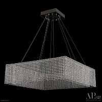 Большая хрустальная светодиодная люстра APL LED Sicilia SH04.86.A.Ni.4000