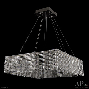 Большая хрустальная светодиодная люстра APL LED Sicilia SH04.86.A.Ni.4000