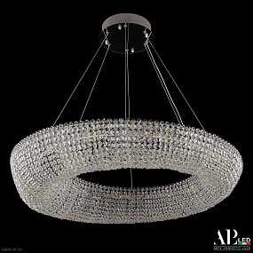 Хрустальная подвесная светодиодная люстра APL LED Sicilia SH510.0.80.A.Ni.4000