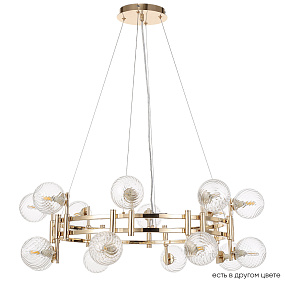 Большая люстра Crystal Lux LUXURY SP16 GOLD