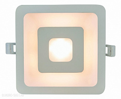 Встраиваемый светильник Arte Lamp Canopo A7245PL-2WH