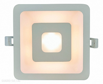 Встраиваемый светильник Arte Lamp Canopo A7245PL-2WH