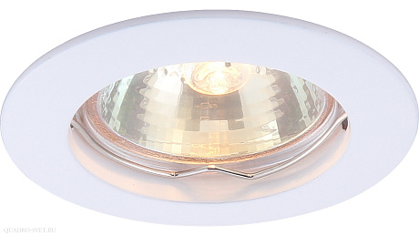Встраиваемый точечный светильник Arte Lamp BASIC A2103PL-1WH