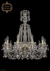 Хрустальная подвесная люстра Bohemia Art Classic 11.11.10.240.XL-74.Gd.Sp